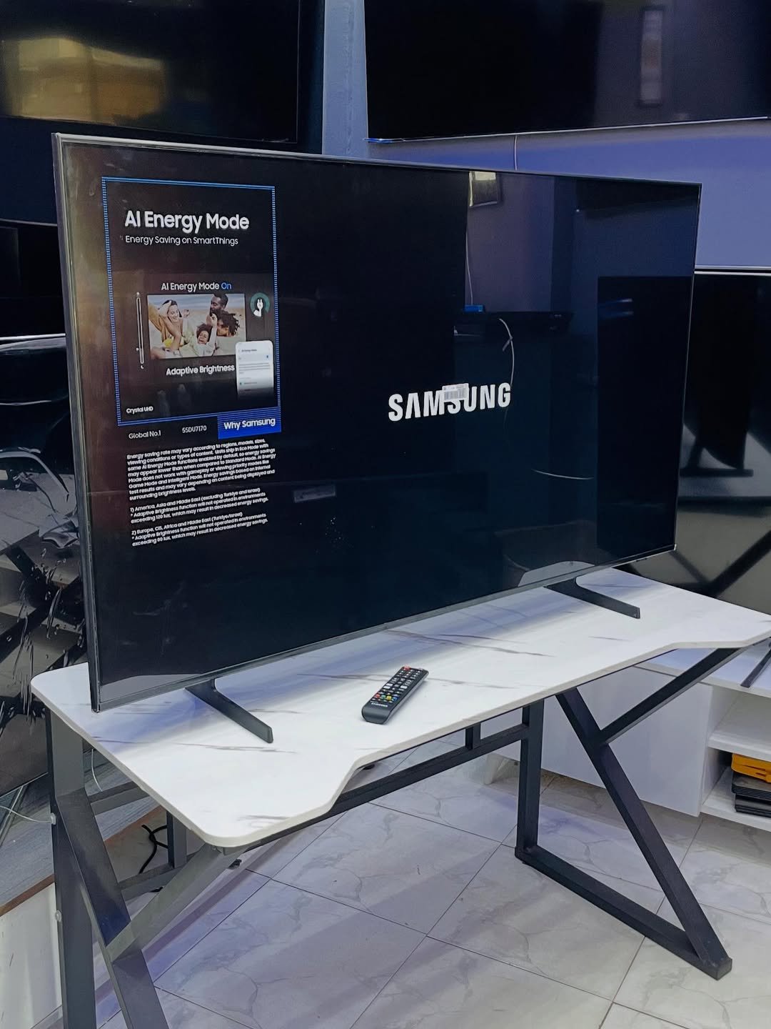 de_ofmark-20260211-0002 Samsung 55" Crystal UHD 4K Smart TV — Pre-Owned - Image 1