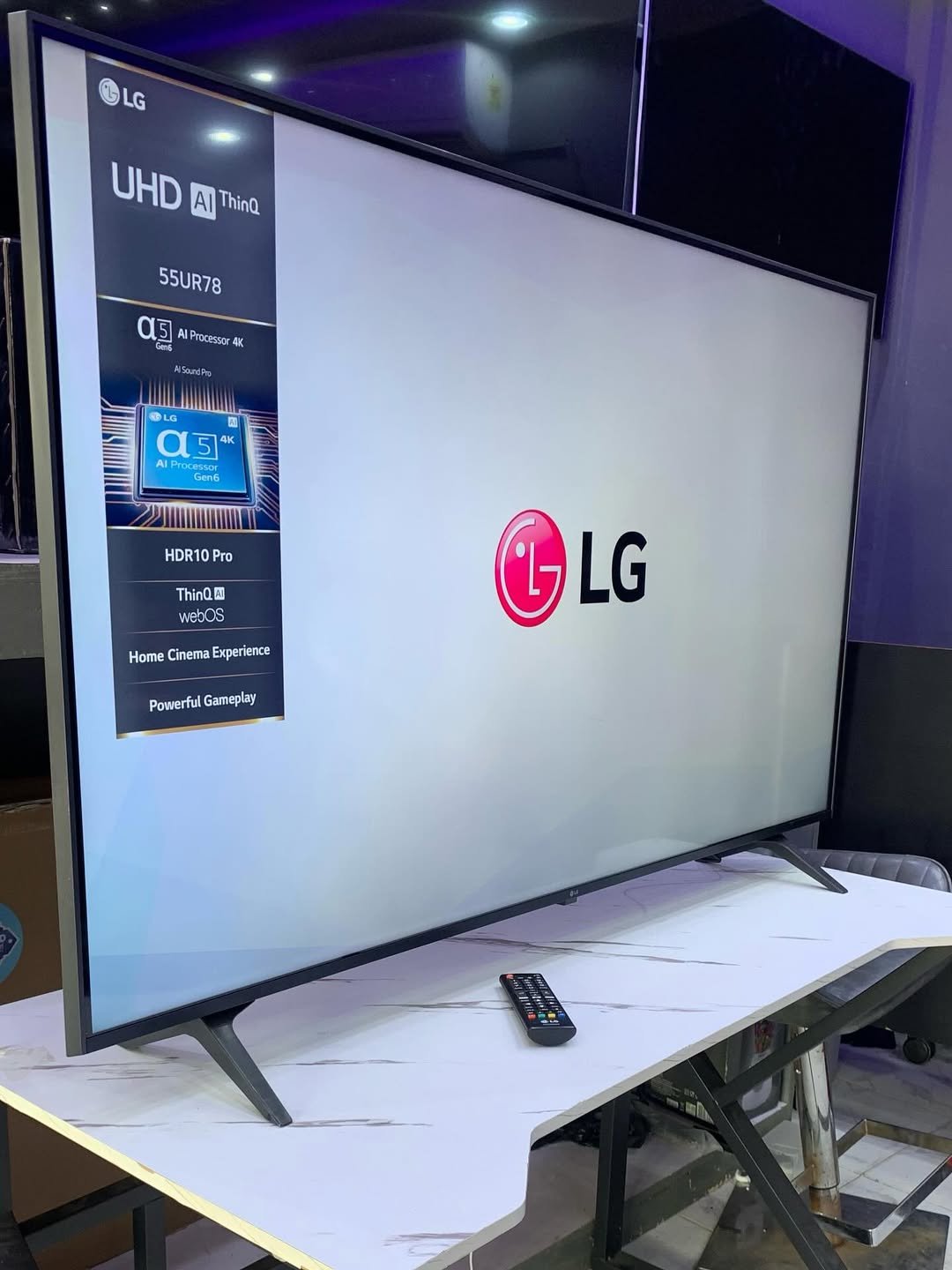 de_ofmark-20260211-0016 LG 55" UHD 4K Smart TV — Pre-Owned - Image 1